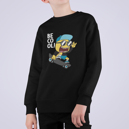 Cartoon Monster Skater Be Cool - Mini Changer Sweatshirt 2.0 ST/ST SH Kinder Pullover
