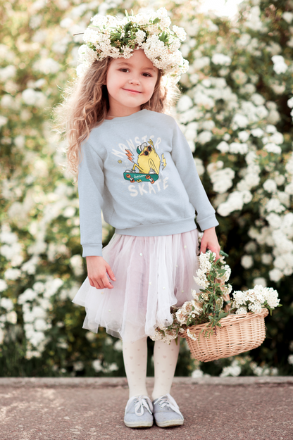Cartoon Monster Skater Try again - Mini Changer Sweatshirt 2.0 ST/ST SH Kinder Pullover