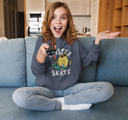 Cartoon Monster Skater Try again - Mini Changer Sweatshirt 2.0 ST/ST SH Kinder Pullover