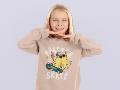 Cartoon Monster Skater Try again - Mini Changer Sweatshirt 2.0 ST/ST SH Kinder Pullover