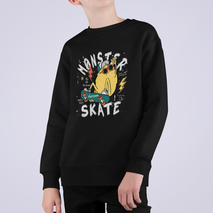 Cartoon Monster Skater Try again - Mini Changer Sweatshirt 2.0 ST/ST SH Kinder Pullover