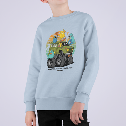 Cartoon Monster Truck mit Freunden Retro - Mini Changer Sweatshirt 2.0 ST/ST SH Kinder Pullover