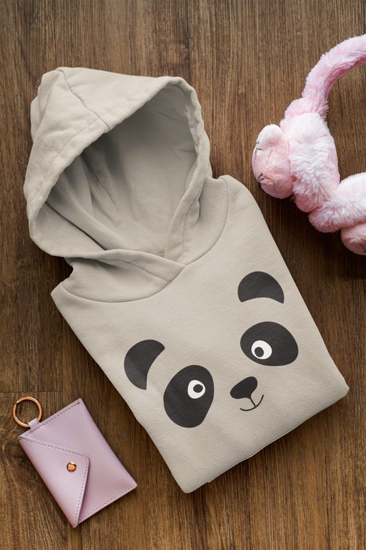 Cartoon Panda Gesicht - Baby Cruiser Hoodie Baby Kleinkinder Kapuzenpullover SK