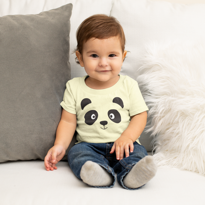 Cartoon Panda Face - Baby Creator T-Shirt