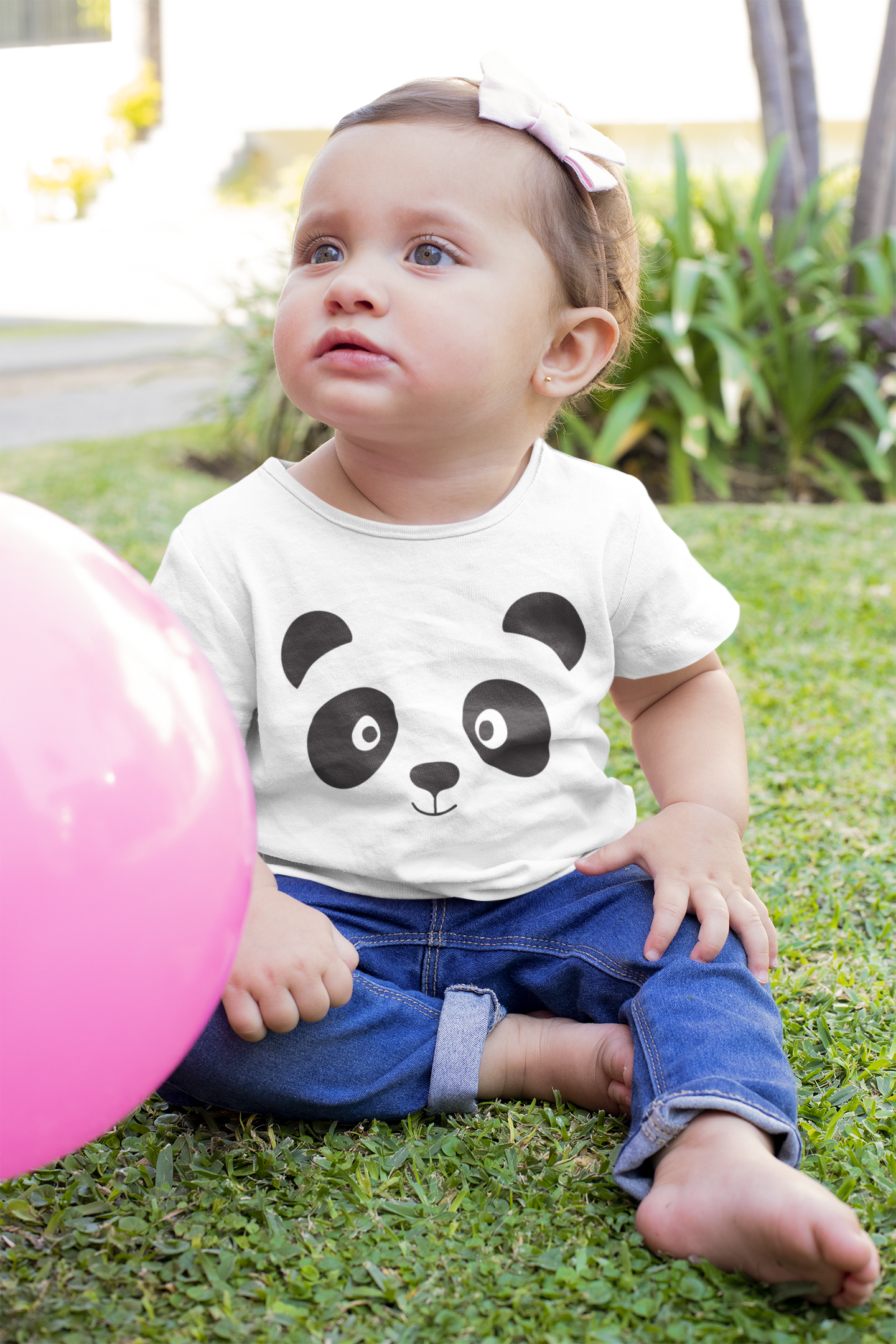 Cartoon Panda Gesicht - Baby Creator T-Shirt SK