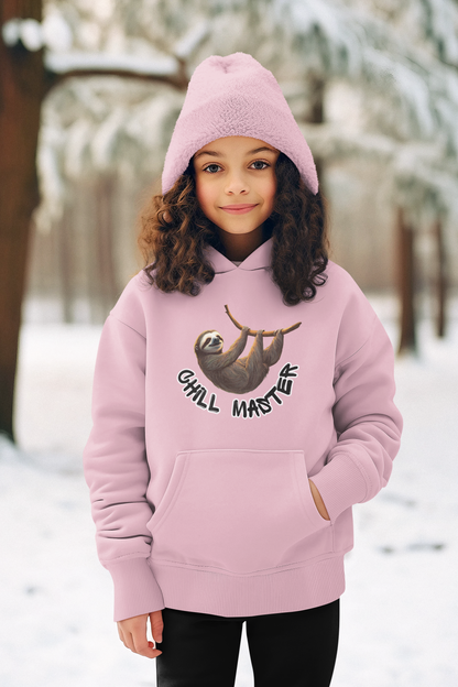 Chill Master Faultier Kinder Hoodie Pullover Bio Baumwolle Hochwertig Langlebig - Mini Cruiser Hoodie 2.0 ST/ST SH