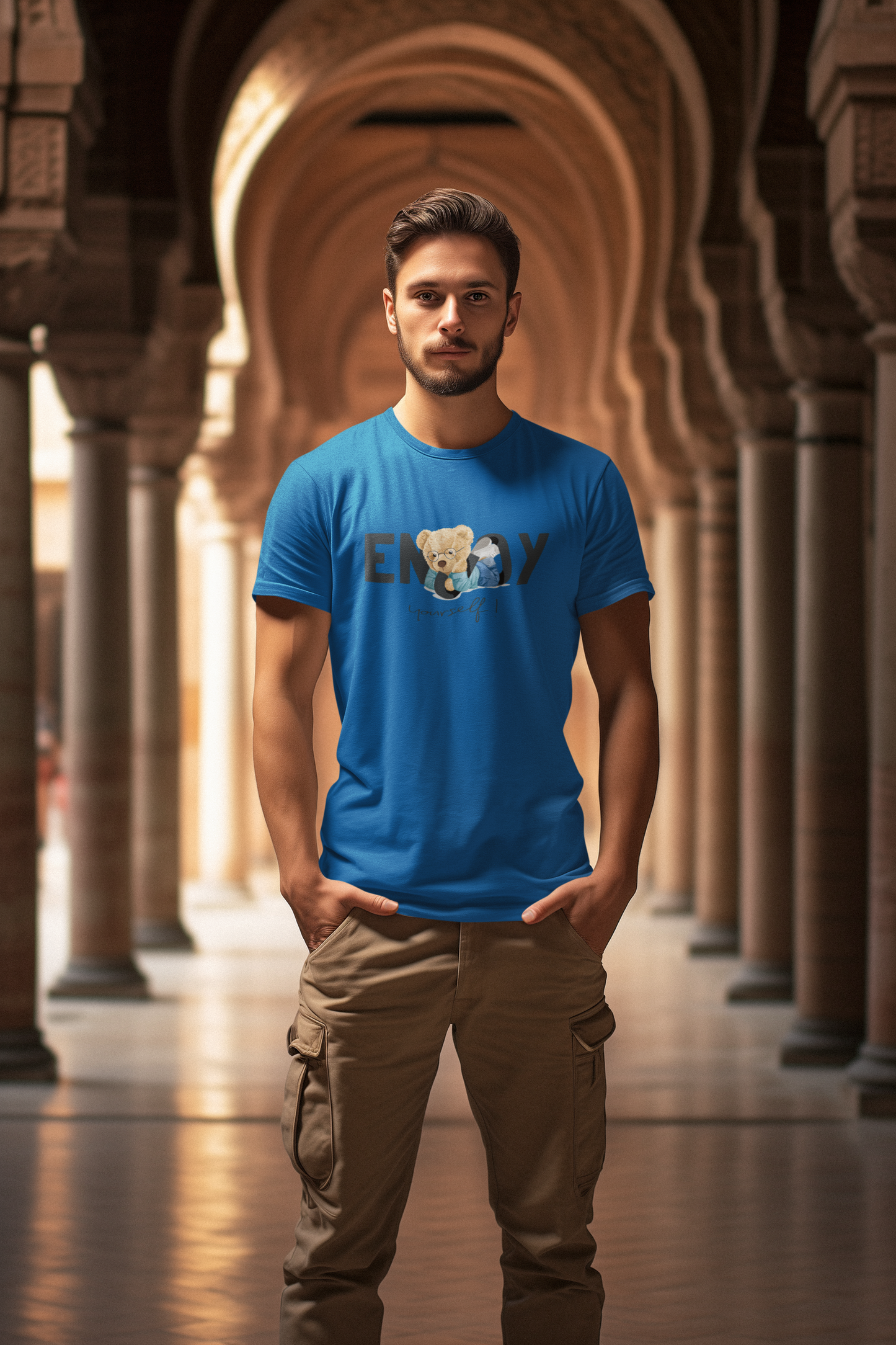 Camiseta Chill Teddy Disfrútate Creador