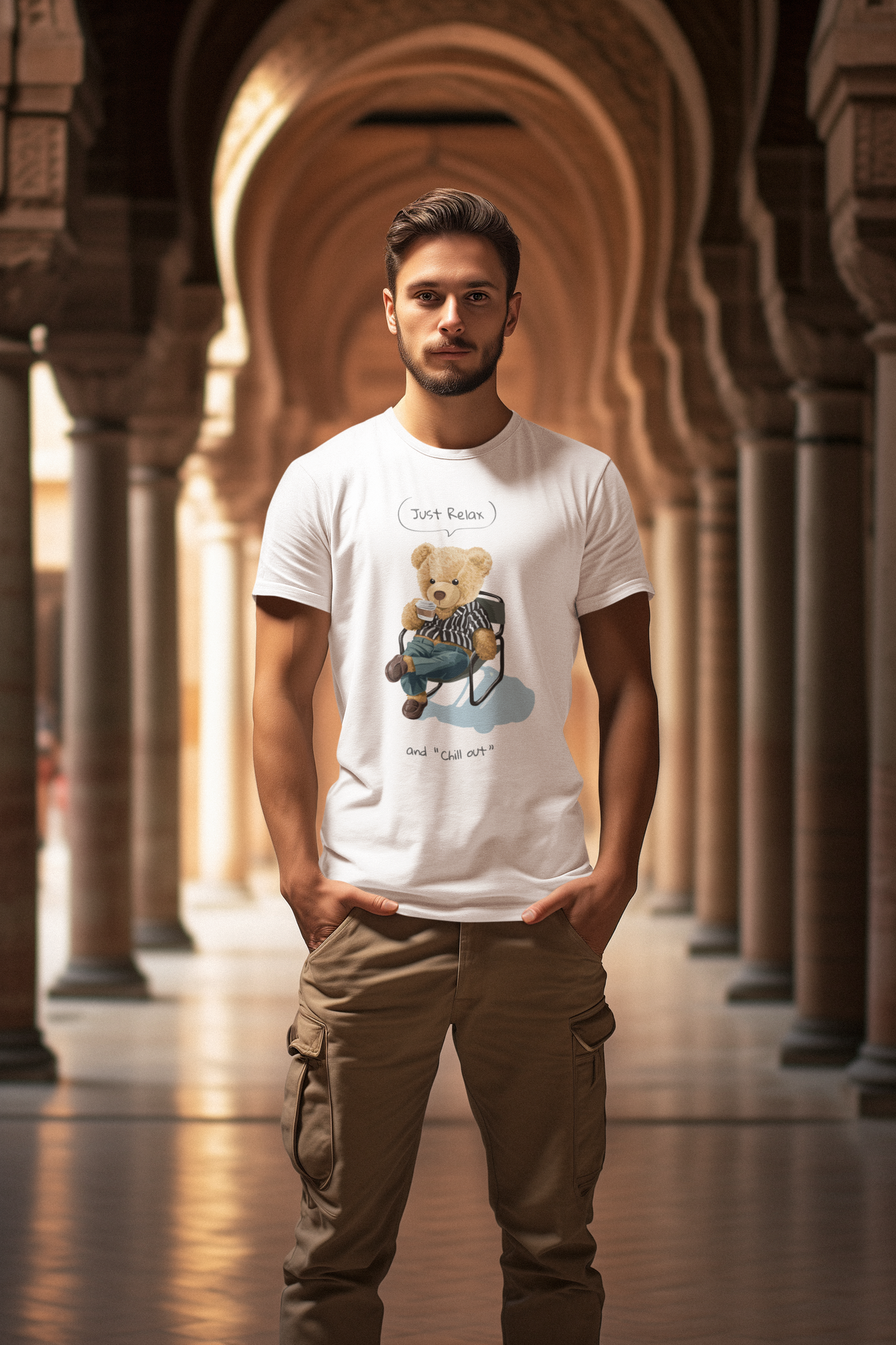 Chill out Teddy - Creator T-Shirt SK