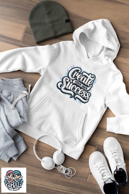 Create your own success Kinder Hoodie Pullover Bio Baumwolle Hochwertig Langlebig - Mini Cruiser Hoodie 2.0 ST/ST SH