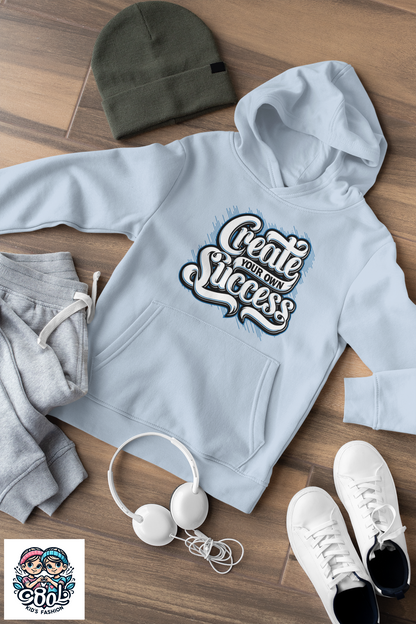 Create your own success Kinder Hoodie Pullover Bio Baumwolle Hochwertig Langlebig - Mini Cruiser Hoodie 2.0 ST/ST SH