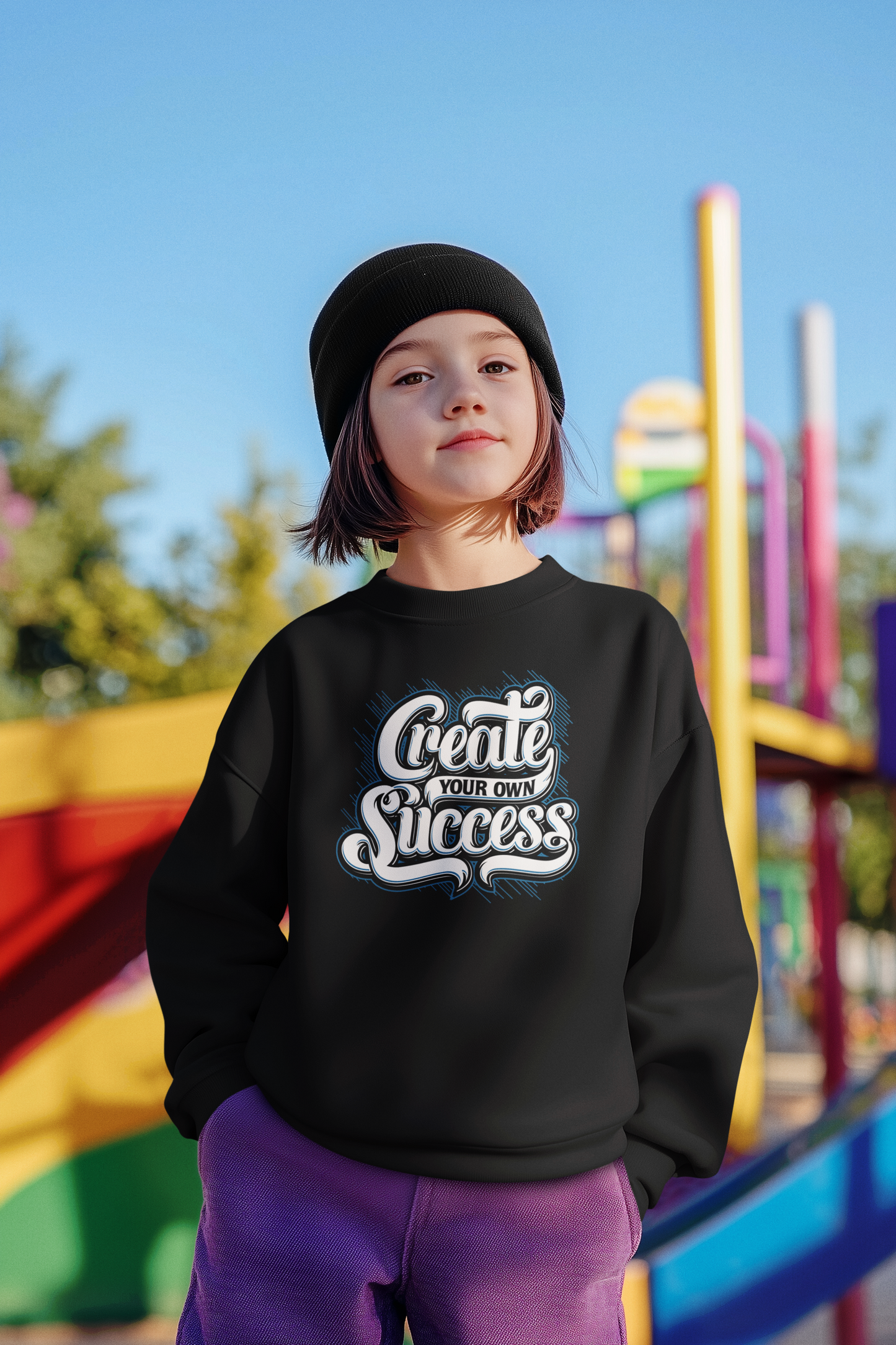 Crea tu propio éxito: sudadera unisex con cambiador mini SH