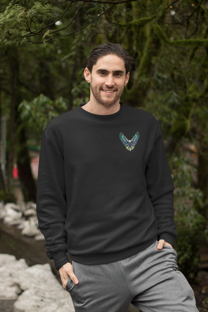 Diamanten Adler im Flug Mini - Unisex Erwachsenen Changer Sweatshirt ST/ST SH