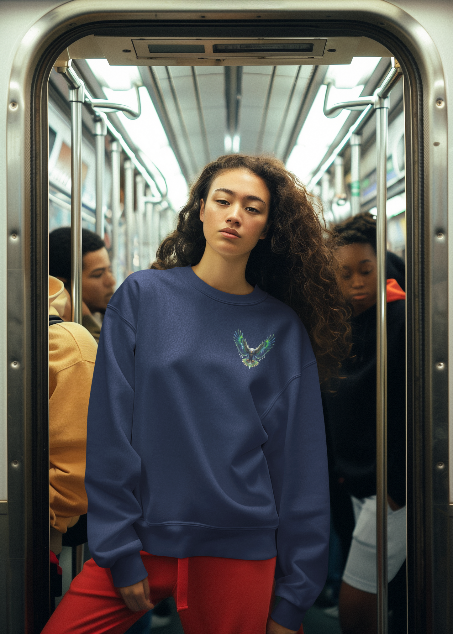 Diamanten Adler im Flug Mini - Unisex Changer Erwachsenen ST/ST SH