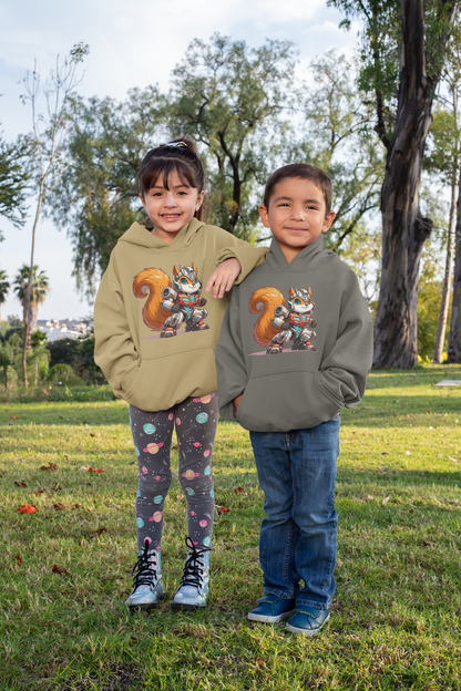Eichhörnchen Transformer Rio Kinder Hoodie Pullover Bio Baumwolle Hochwertig Langlebig - Mini Cruiser Hoodie 2.0 ST/ST SH