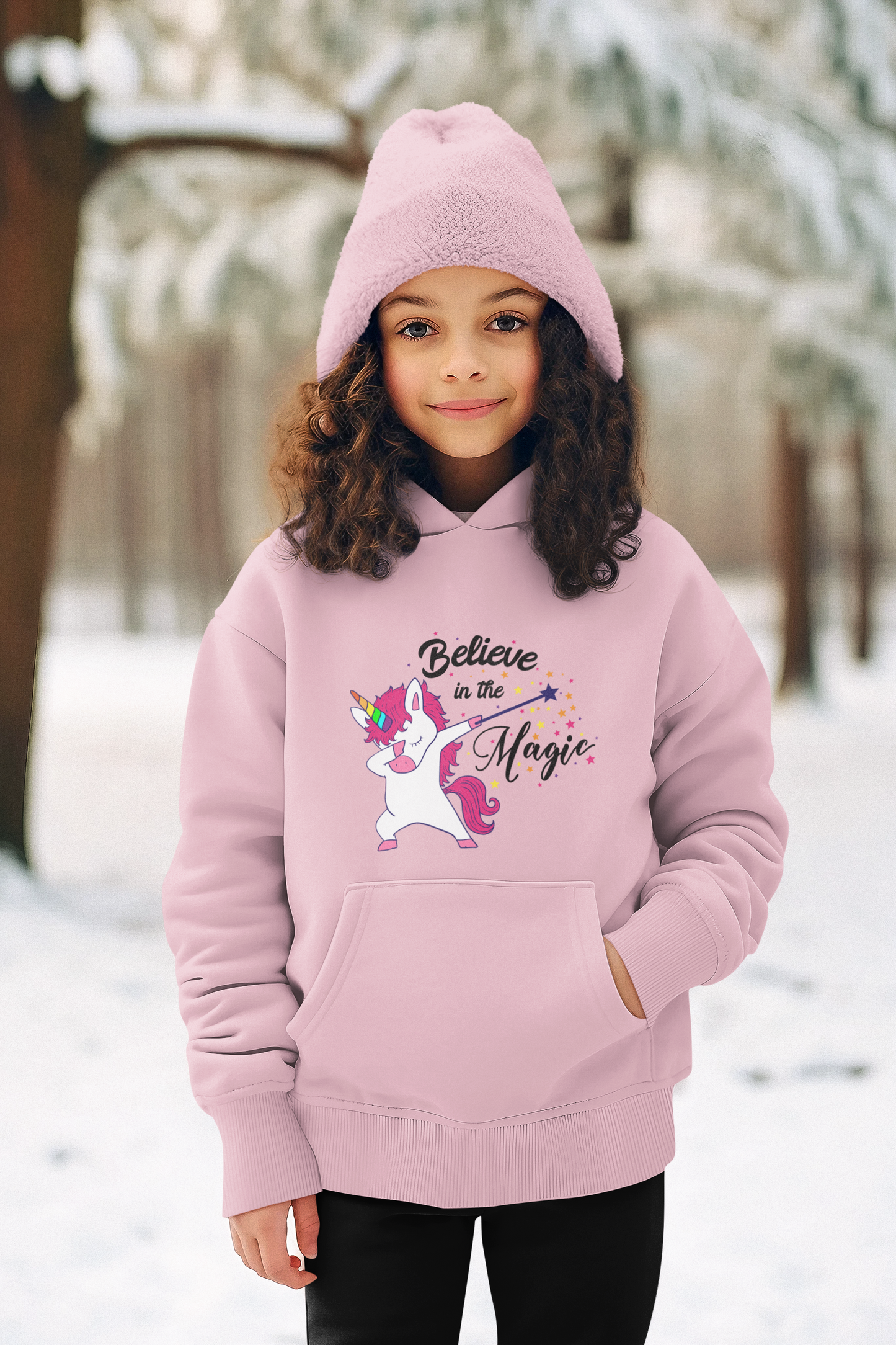 Einhorn Believe in the Magic - Kinder Kapuzenpullover Mini Cruiser Hoodie 2.0 ST/ST SH