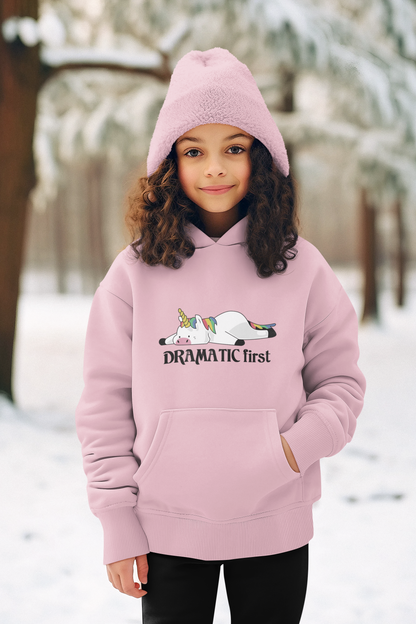 Unicornio Dramático primero No. 3 - Sudadera con capucha para niños Mini Cruiser Hoodie 2.0 ST/ST SH