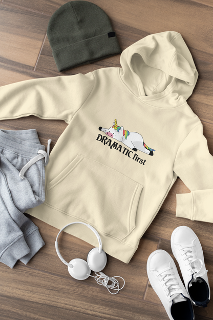 Unicornio Dramático primero No. 3 - Sudadera con capucha para niños Mini Cruiser Hoodie 2.0 ST/ST SH