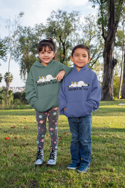 Unicornio Dramático primero No. 3 - Sudadera con capucha para niños Mini Cruiser Hoodie 2.0 ST/ST SH