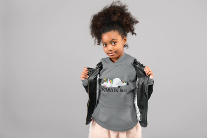 Einhorn Dramatic first - Hochwertiger Mittelschwerer Fleece-Hoodie für Jugendliche - Weltweit Verfügbar - GL