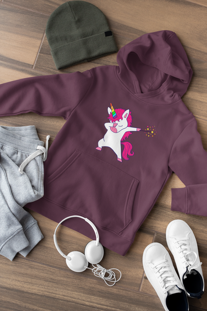 Unicorn Magic - Sudadera con capucha de felpa de peso medio y alta calidad para adolescentes - Disponible en todo el mundo - GL