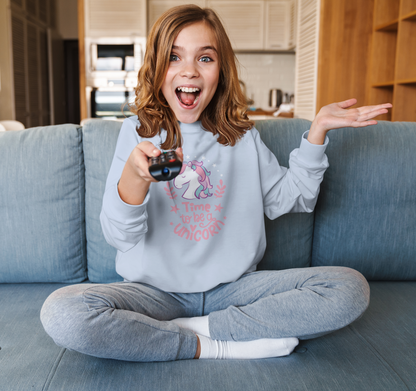 Unicornio Hora de ser un unicornio - Sudadera infantil tipo jersey Mini Changer Sweatshirt 2.0 ST/ST SH