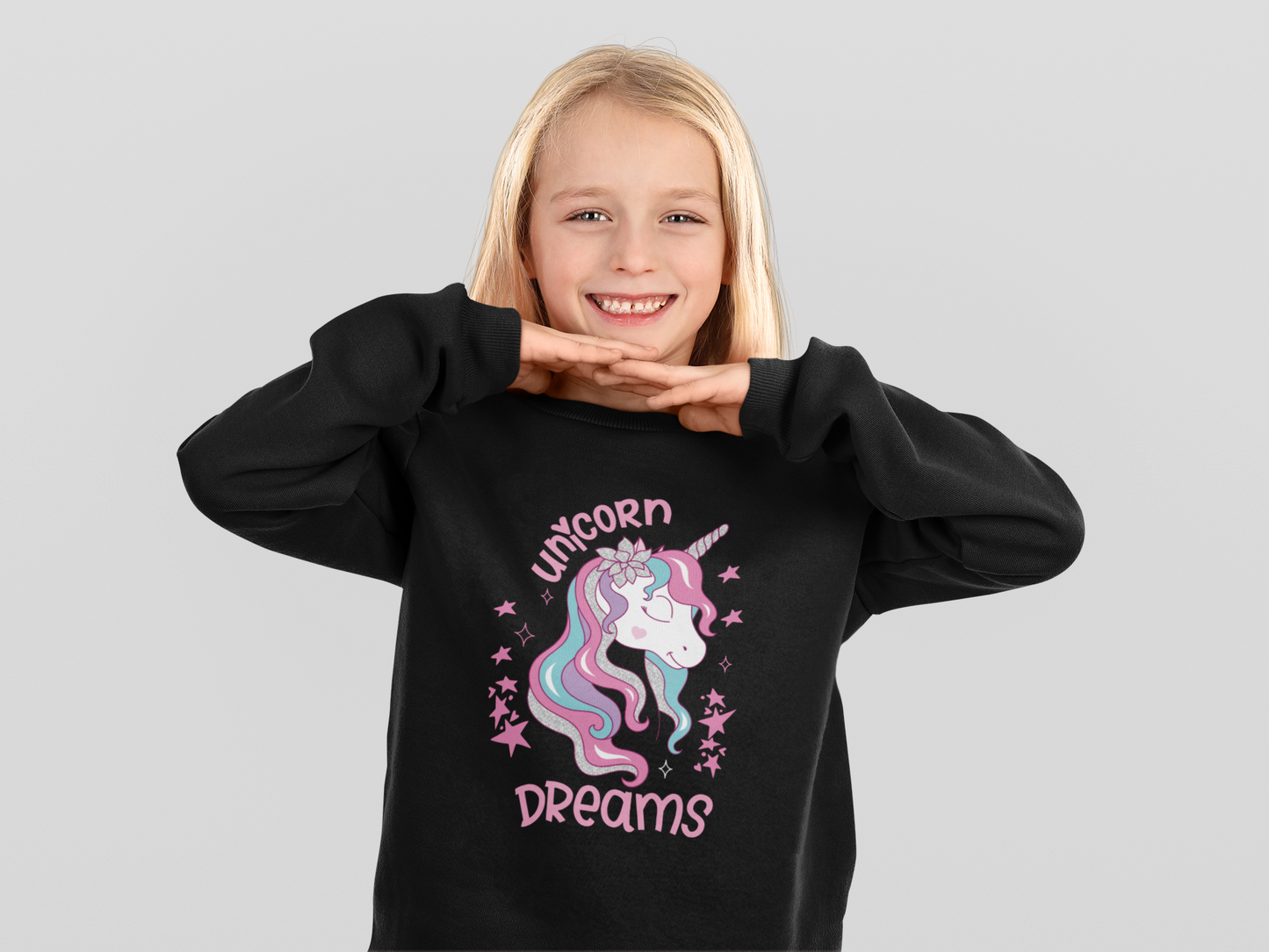 Einhorn Unicorn Dreams - Kinder Pullover Sweatshirt Mini Changer  2.0 ST/ST SH