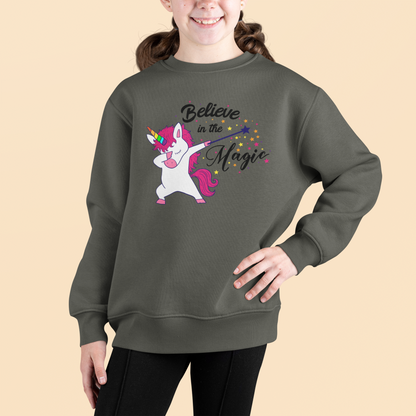 Einhorn Believe in the Magic - Mini Changer Sweatshirt 2.0 ST/ST SH Kinder Pullover