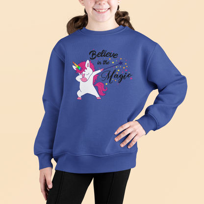 Einhorn Believe in the Magic - Mini Changer Sweatshirt 2.0 ST/ST SH Kinder Pullover