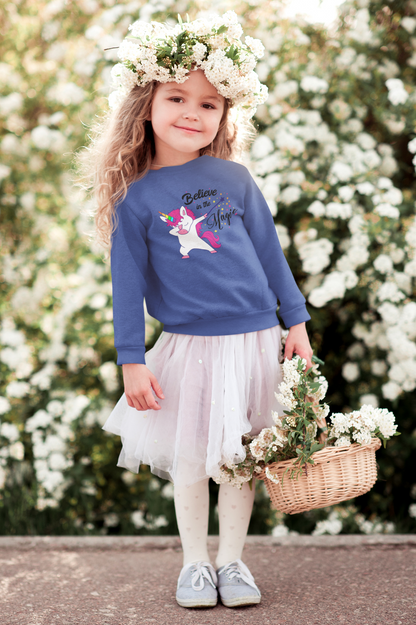 Einhorn Believe in the Magic - Mini Changer Sweatshirt 2.0 ST/ST SH Kinder Pullover