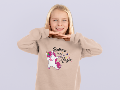 Einhorn Believe in the Magic - Mini Changer Sweatshirt 2.0 ST/ST SH Kinder Pullover