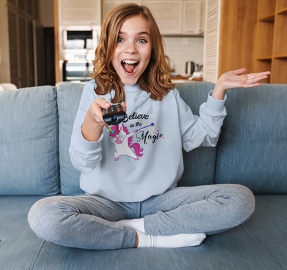 Einhorn Believe in the Magic - Mini Changer Sweatshirt 2.0 ST/ST SH Kinder Pullover