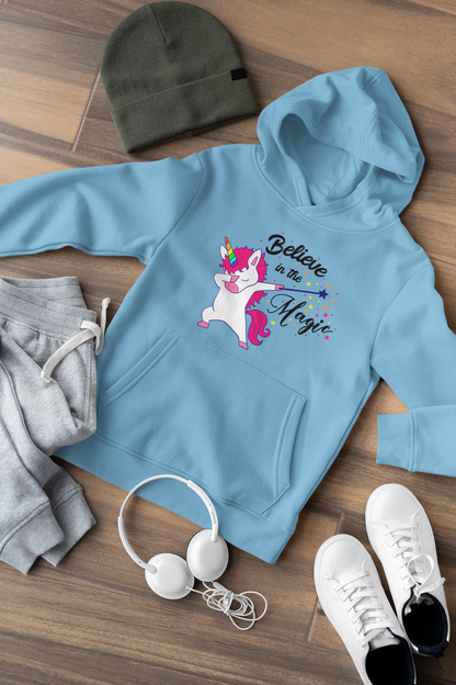 Einhorn Believe in the Magic - Mini Cruiser Hoodie 2.0 Kinder Kapuzenpullover SK