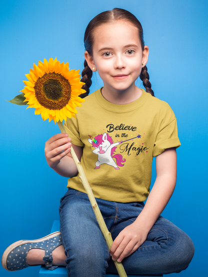 Camiseta infantil Unicorn Believe in the Magic SK