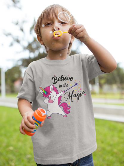 Camiseta infantil Unicorn Believe in the Magic SK