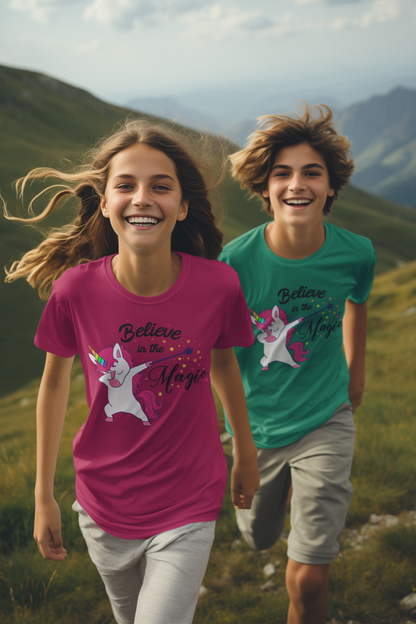 Camiseta infantil Unicorn Believe in the Magic SK