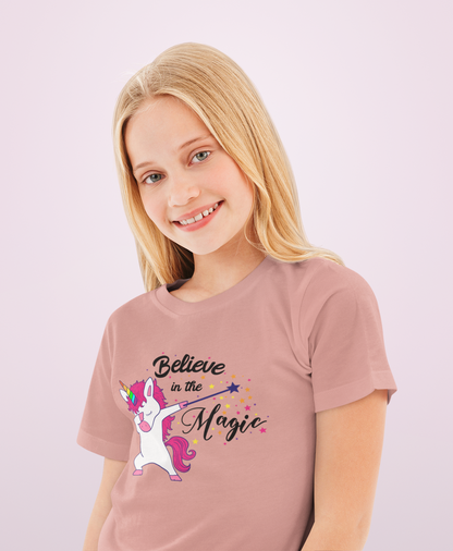 Camiseta infantil Unicorn Believe in the Magic SK