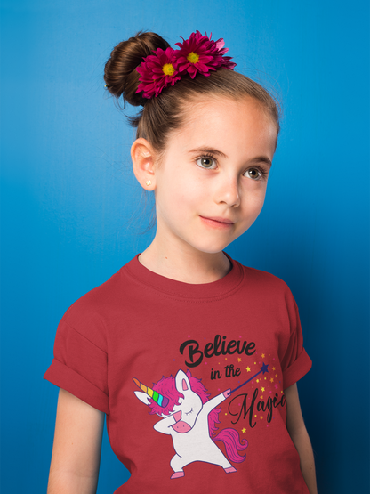 Camiseta infantil Unicorn Believe in the Magic SK