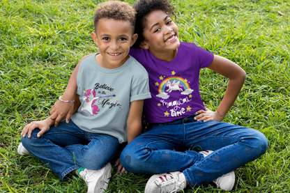 Camiseta infantil Unicorn Believe in the Magic SK