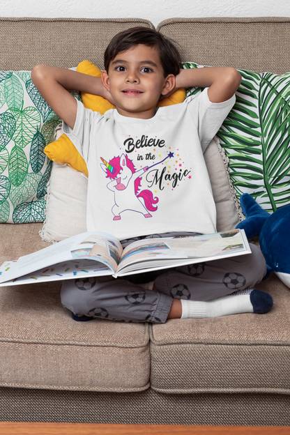 Camiseta infantil Unicorn Believe in the Magic SK