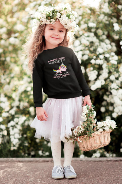 Einhorn Grumpy Unicorn - Mini Changer Sweatshirt 2.0 ST/ST SH Kinder Pullover