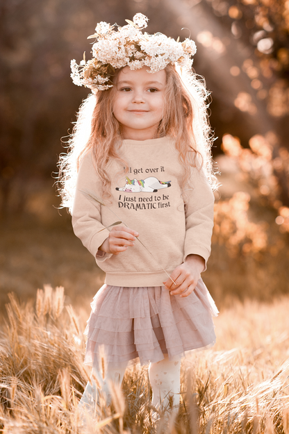 Einhorn I`ll get over it I just need to be Dramatic first - Mini Changer Sweatshirt 2.0 ST/ST SH Kinder
