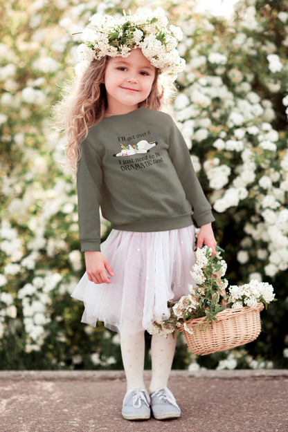 Einhorn I`ll get over it I just need to be Dramatic first - Mini Changer Sweatshirt 2.0 ST/ST SH Kinder