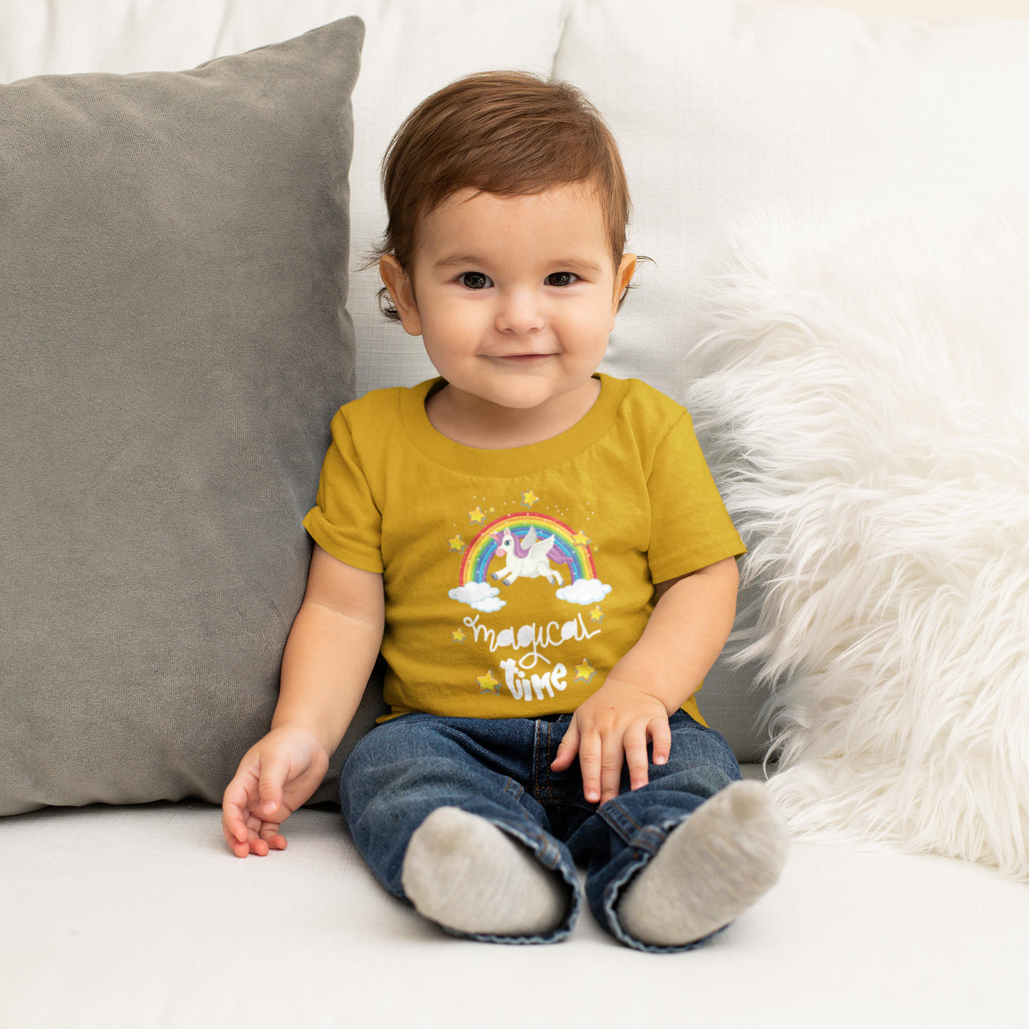 Einhorn Magical time Baby Creator T-Shirt SK