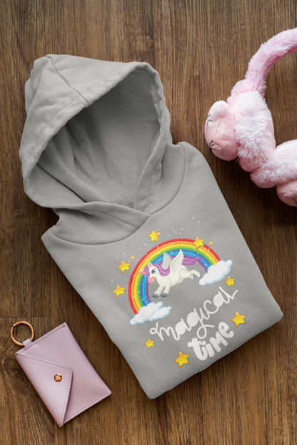 Einhorn Magical time - Baby Cruiser Hoodie Baby Kleinkinder Kapuzenpullover SK