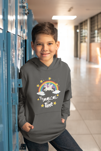 Unicorn Magical Time - Mini Cruiser Hoodie 2.0 Sudadera infantil SK