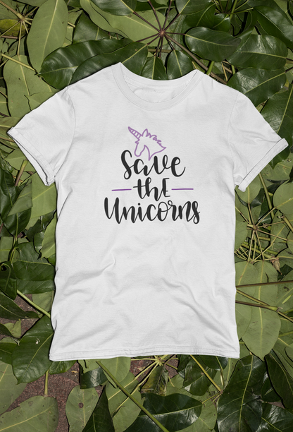Camiseta infantil Unicornio Salva a los Unicornios SK