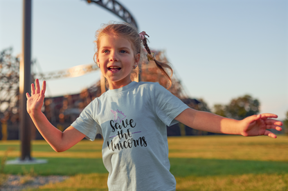 Camiseta infantil Unicornio Salva a los Unicornios SK