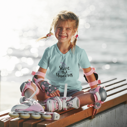 Camiseta infantil Unicornio Salva a los Unicornios SK