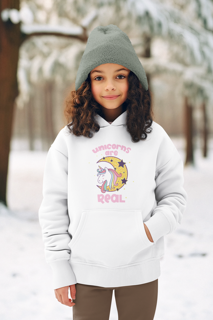 Einhorn Unicorn are real - Mini Cruiser Hoodie 2.0 Kinder Kapuzenpullover SK
