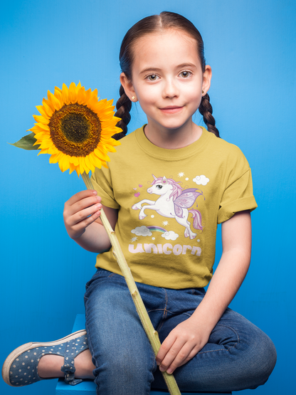 Camiseta de unicornio linda para niños SK